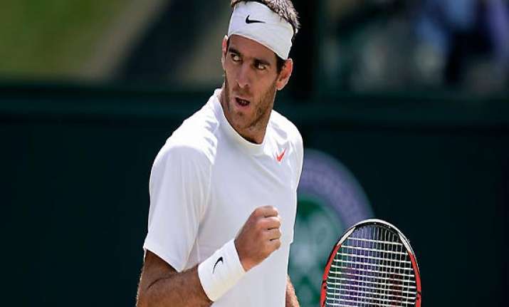 shanghai masters del potro advances to third round