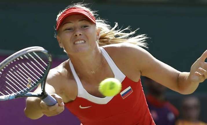 sharapova into 3rd round in doha