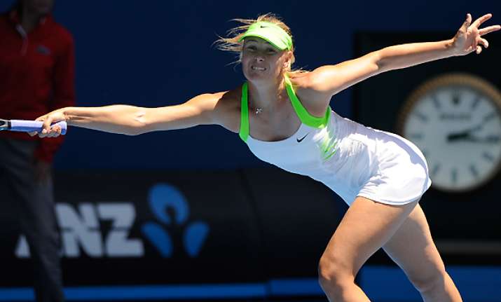 sharapova reaches open gdf suez quarters