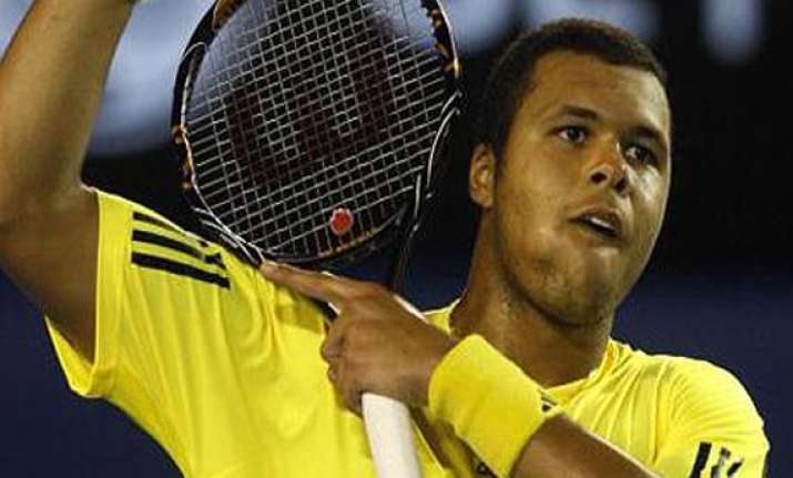 tsonga beats davydenko to reach open 13 quarters