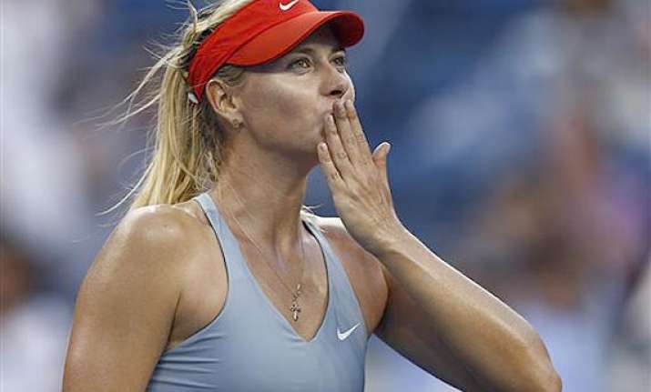 us open maria sharapova comes through in 3 sets tussle