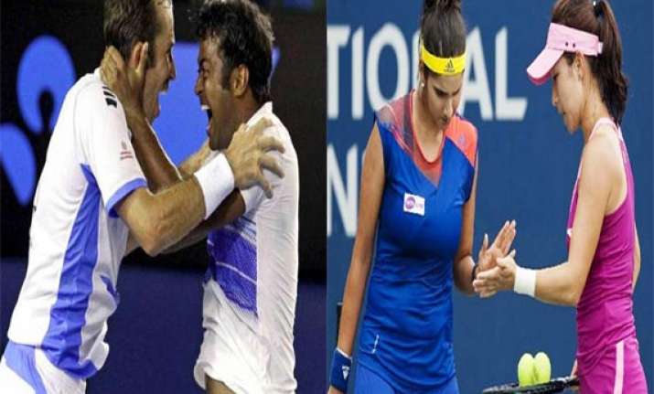 us open paes stepanek sania zheng in quarterfinals