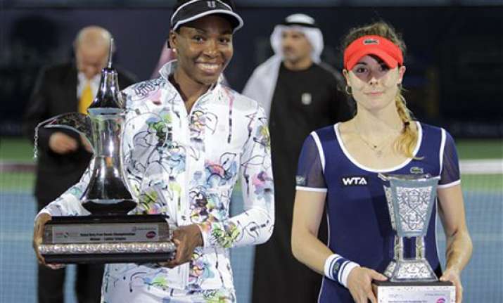 venus williams wins dubai title