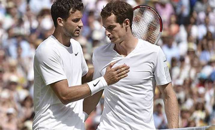 wimbledon no repeat for andy murray beaten by grigor