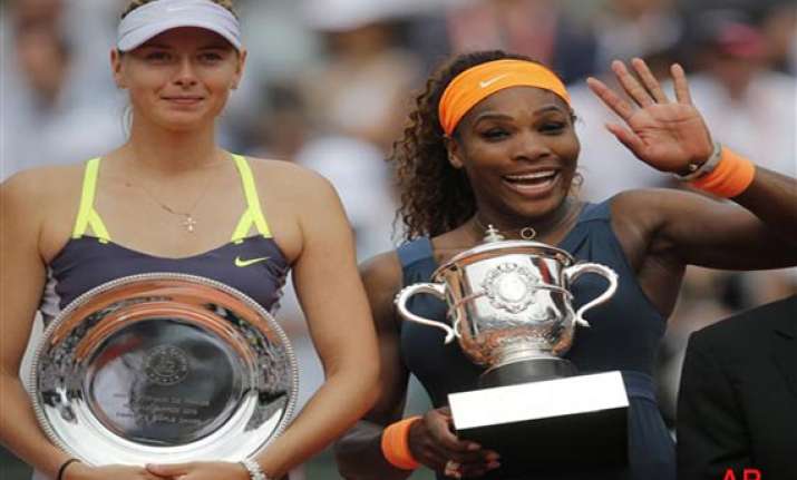 wimbledon williams sharapova spat in build up