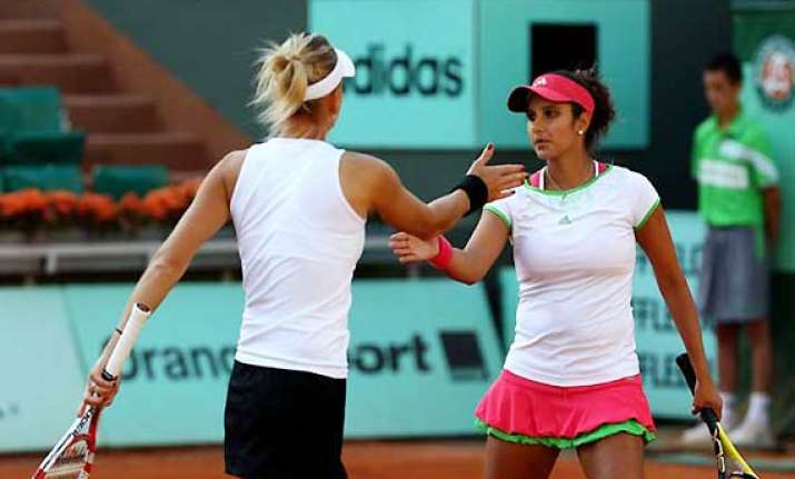 wimbledon sania elena seeded 4th lee hesh 3rd