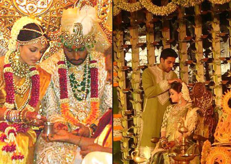 Unforgettable moments of Aishwarya, Abhishek's wedding (see pics)