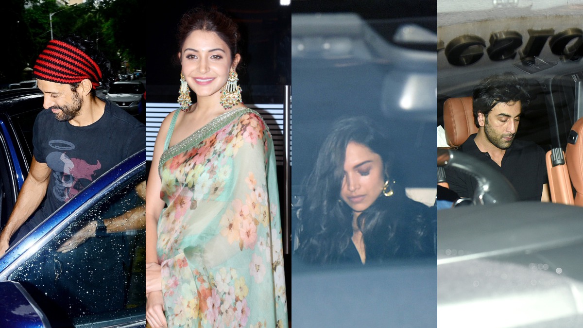 Celeb spotting: Deepika Padukone, Ranbir Kapoor, Shahid Kapoor and others