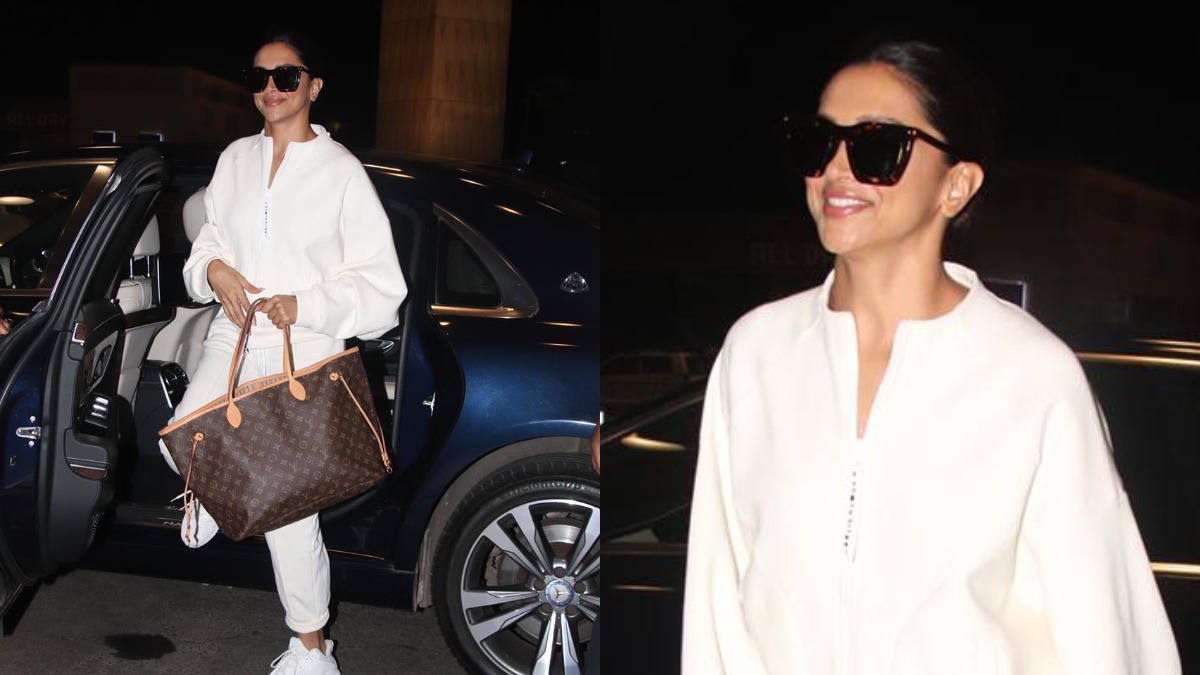 Deepika Padukone sports a comfy co-ord set at the airport