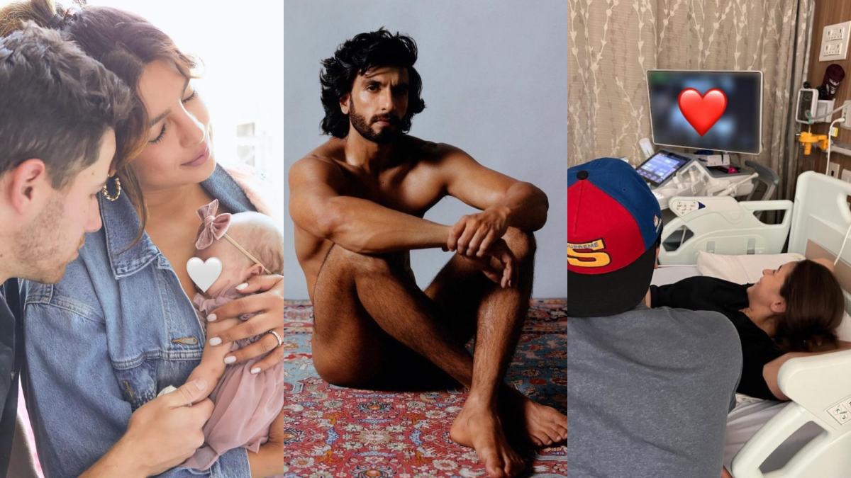 Nude Images Of Alia Bhat - Celeb photos that broke the Internet in 2022: Ranveer Singh's nude pic to Alia  Bhatt-Ranbir Kapoor's pregnancy post