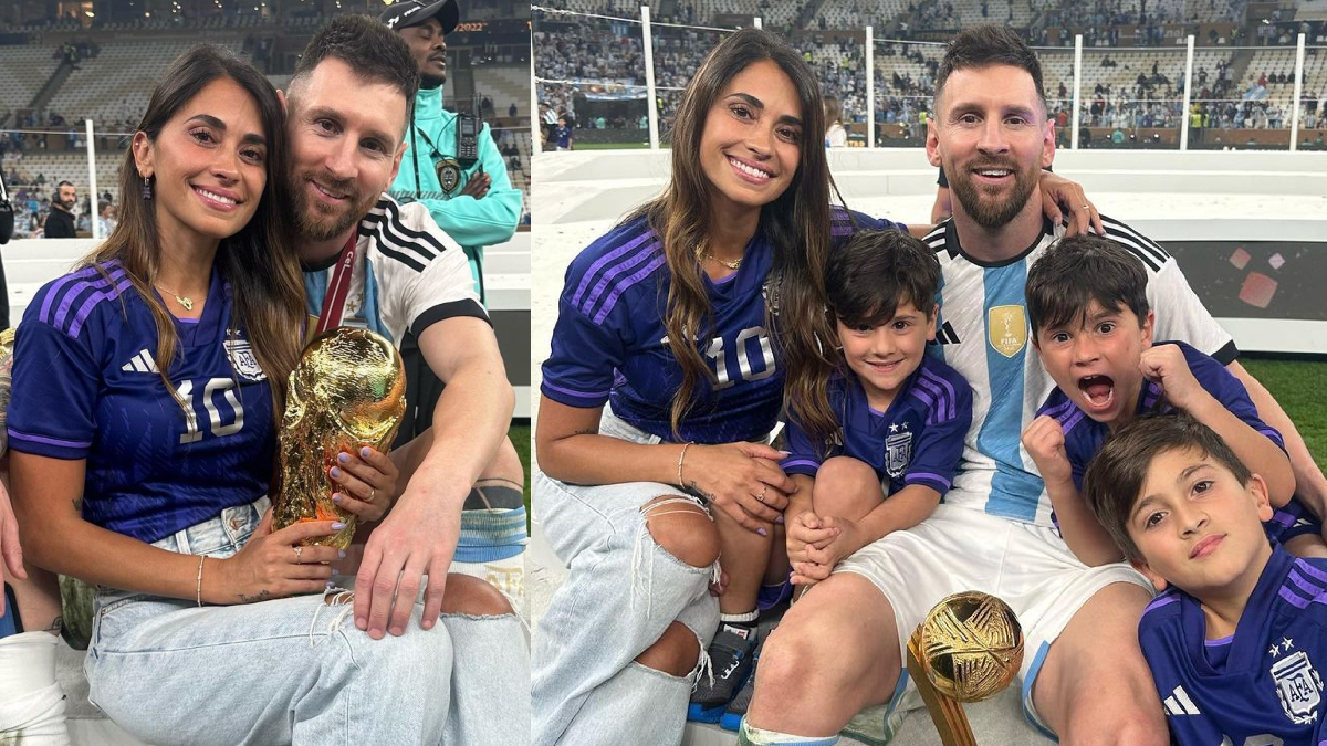 Photos of Lionel Messi's wife Antonela Roccuzzo go viral after