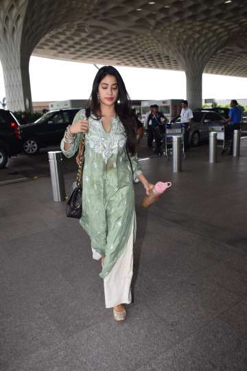 Bollywood Celebrities In Indian Wear At Airport
