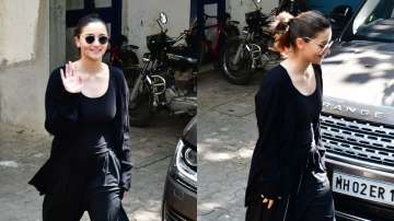 Alia Bhatt opts for simple no-makeup look and a breezy outfit as she  returns from Dubai with Ranbir Kapoor: Watch