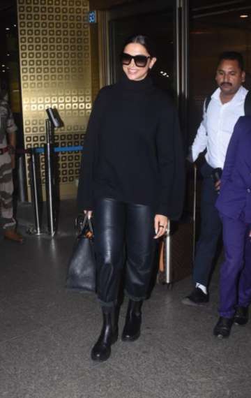 After Oscar 2023 duties, Deepika Padukone back in India. See