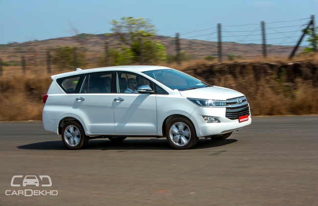 New Toyota Innova Crysta Interior