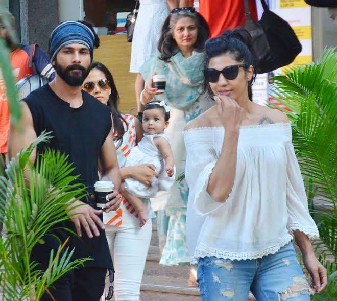 Shahid Kapoor and Mira Rajput spend quality time with baby Misha