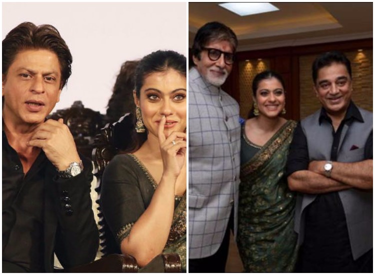 Photos: Amitabh Bachchan, Shah Rukh Khan, Kamal Haasan, Kajol attend ...