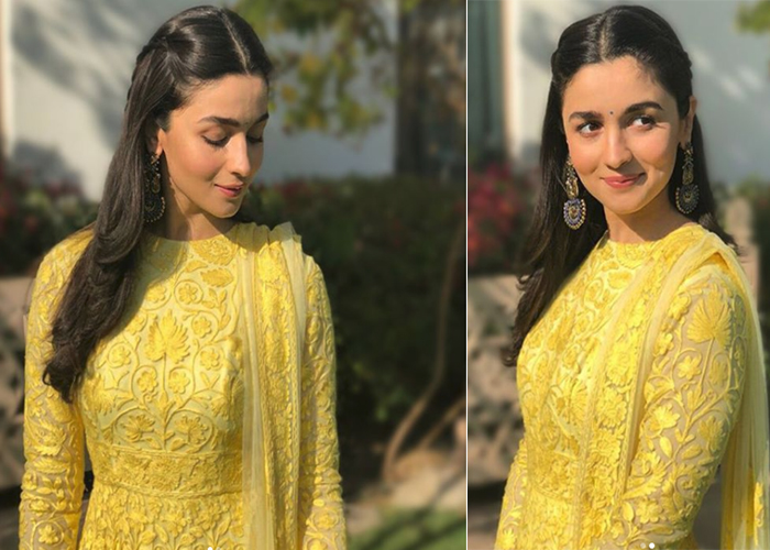 PIC] Alia Bhatt opts for a pretty yellow dress and it costs lesser than a  new makeup kit