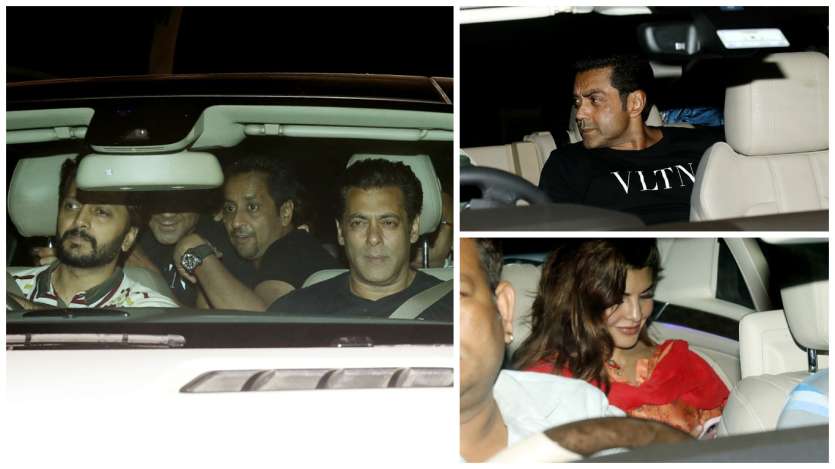 Salman Khan and the entire Race 3 star cast have a blast at Saqib ...