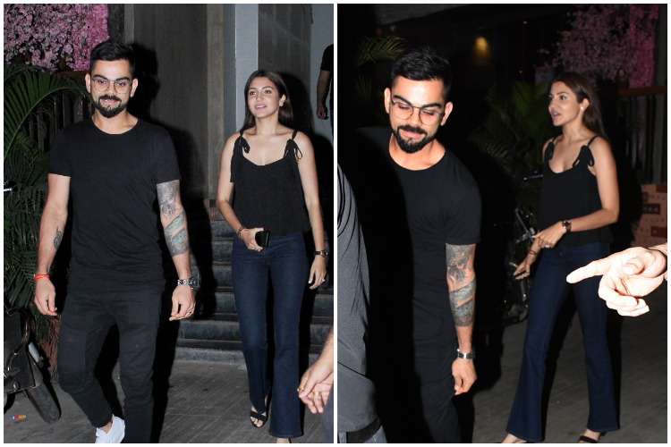 Virat Kohli takes his wife Anushka Sharma out on a dinner date, see pics