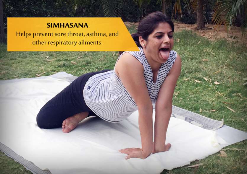 7pranayama:Yoga Fitness Relax - Simhasana Lion Pose Steps Benefits The time  may be modern, but moderns say-Yoga is an aged Indian arrangement of  physical and mental wellness. Yoga is a exericses and