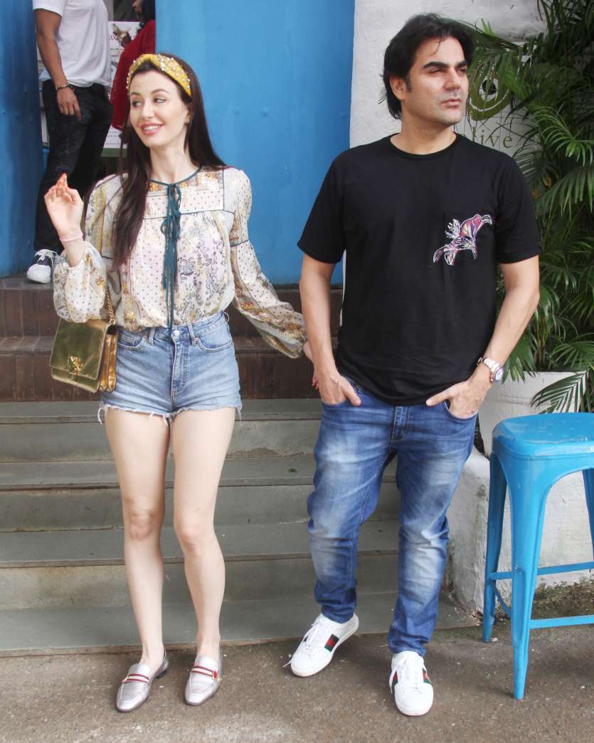 Arbaaz Khan spotted on a lunch date with rumoured girlfriend Georgia