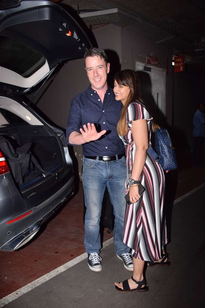 Ileana D’Cruz is all smiles as she poses with boyfriend Andrew Kneebone