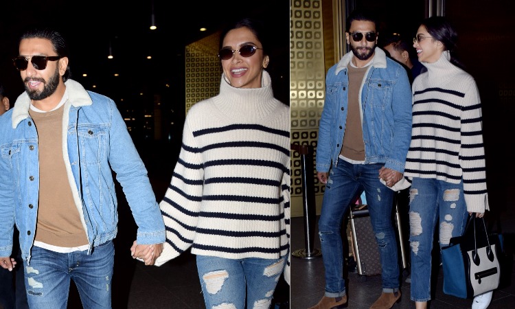 Deepika Padukone slays denim jacket season in style. Ranveer Singh loves  the look - India Today