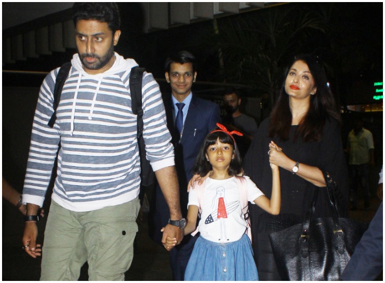 Aishwarya Rai, Abhishek Bachchan back from their Maldives vacation with ...