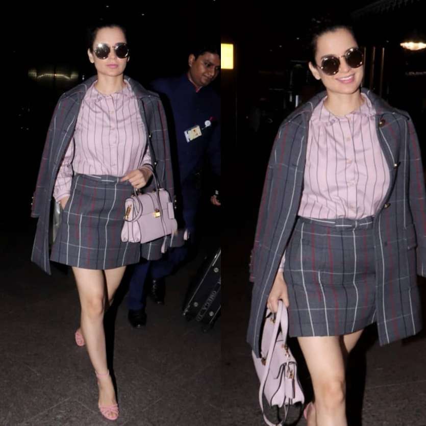Image result for kangana ranaut airport
