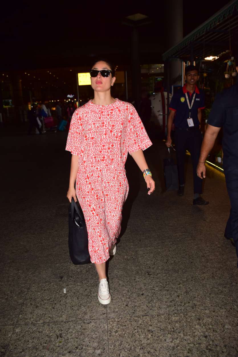 Kareena Kapoor Khan, Kriti Sanon's airport looks are stylish yet comfy ...