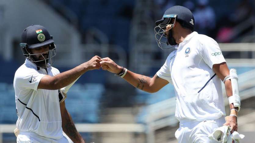 2nd Test, Day 2: Bumrah hat-trick, Vihari ton give India upper