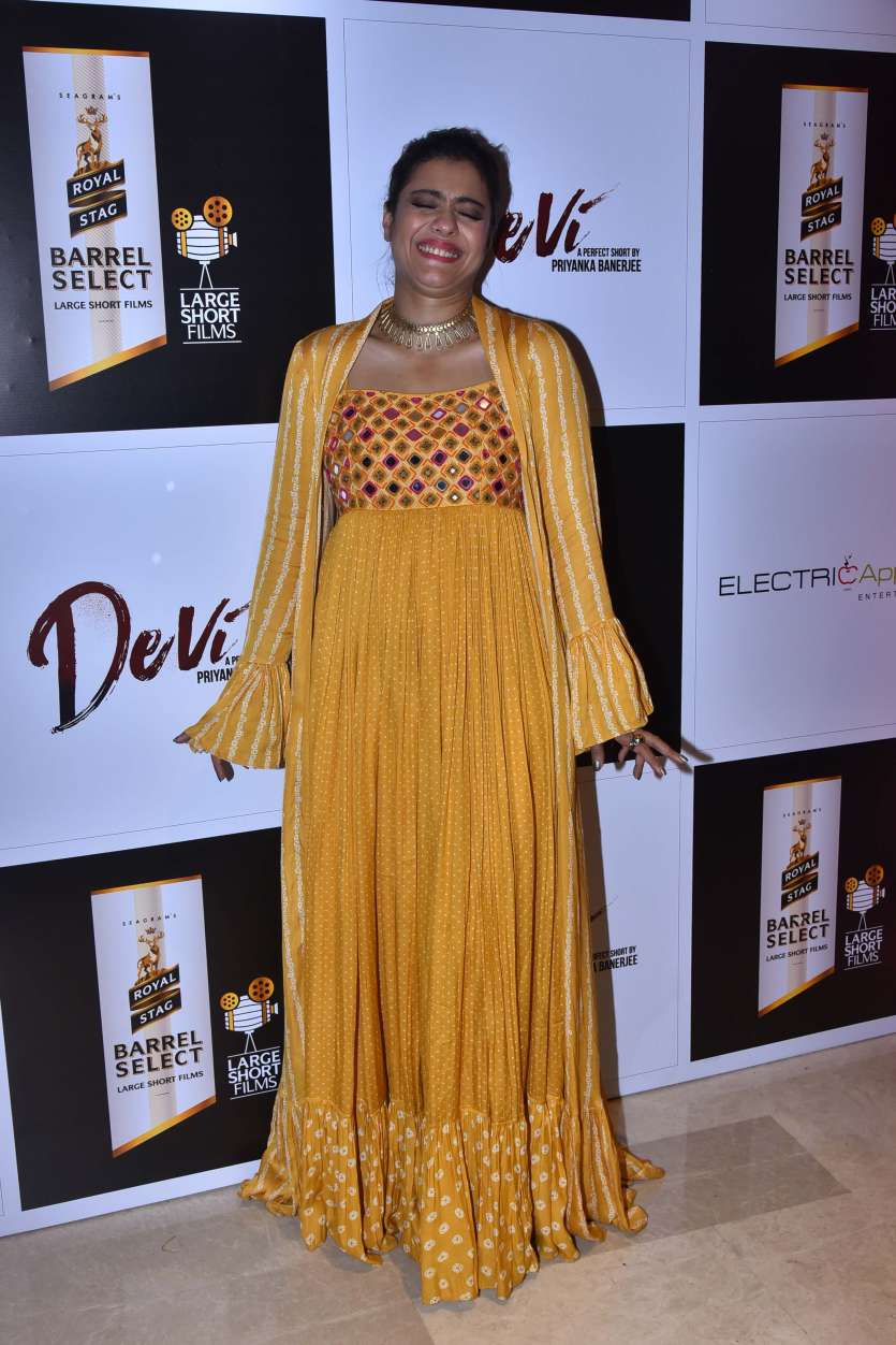 Kajol Short Film Devi Special Screening Karan Johar Sonali Bendre