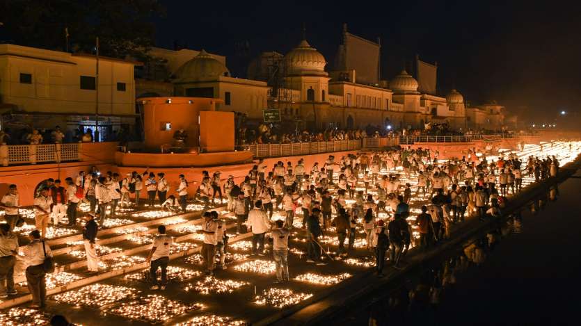 Ayodhya Deepotsav Lord Ram's city is all decked up for mega Diwali ...