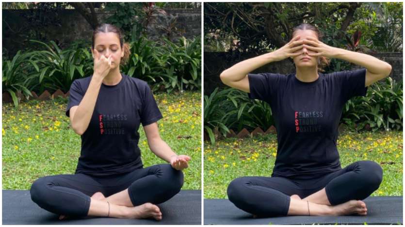 ‘Rehnaa Hai Terre Dil Mein’ actress Dia Mirza is a nature lover. She loves to practice yoga daily surrounded by greenery as it creates harmony. The actress believes that yoga brings balance, strengthens the immune system, sharpens senses and improves well-being.