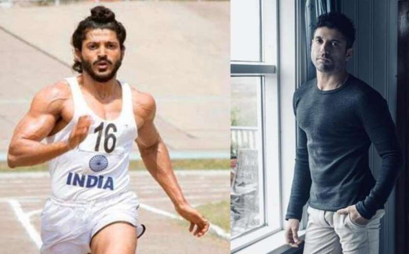 Farhan Akhtar: Bhaag Milkha Bhaag | It's never easy for an artist to work on biographical projects, especially the ones created on sports legends. And Farhan Akhtar isn't one to easily back down when given a challenge. The actor in Bhaag Milkha Bhaag portrayed an Olympic athlete. Playing the part of an athlete may sure be difficult but transforming into one is definitely more crucial. He performed a rigorous workout regimen alongside a strict diet for his ripped muscular physique.