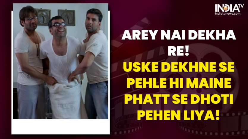 Akshay Kumar quits Hera Pheri and fans recall funniest dialogues from the  comedy film