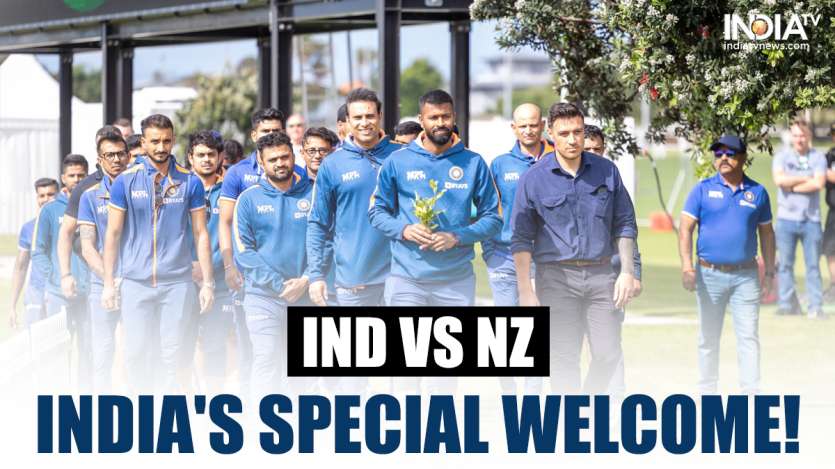 IND vs NZ T20I series: India receive traditional Welcome at Mt. Maunganui ahead of second T20I