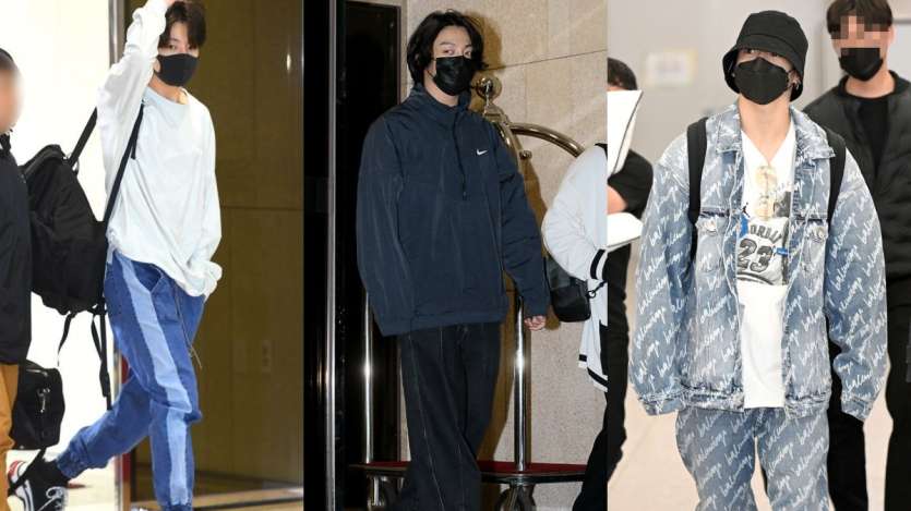 10 Photos of V BTS' Airport Fashion Returning from Japan, Attract