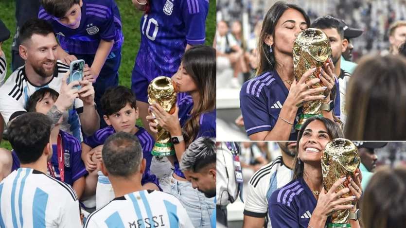 IN PICTURES | Lionel Messi celebrates Argentina's World Cup victory ...