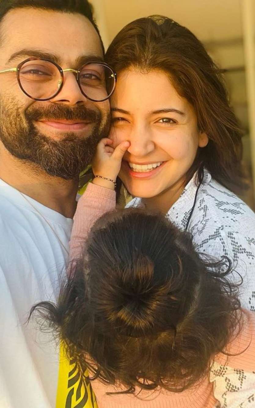 Virat Kohli & Anushka Sharma's Heartwarming Moments With Daughter ...