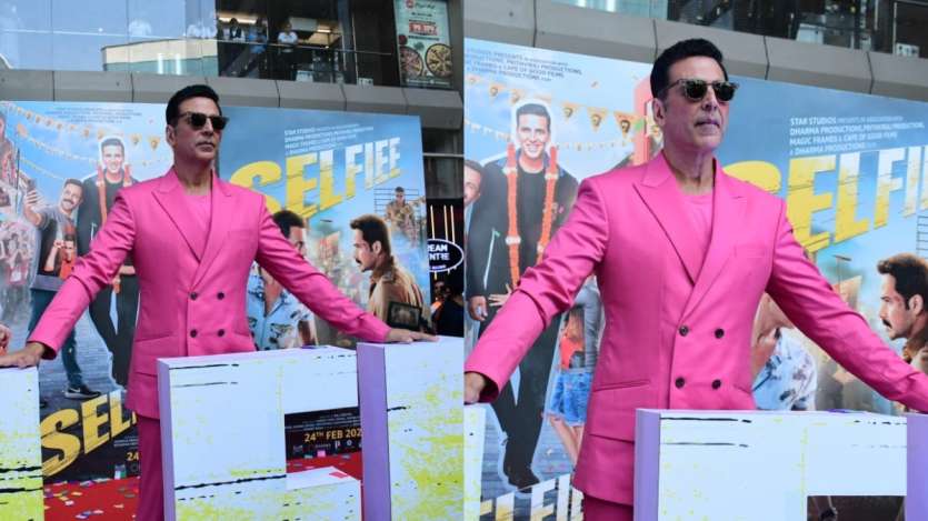 Selfiee trailer: Akshay Kumar, Emraan Hashmi, Nushrratt Bharuccha, Diana Penty dazzle at grand launch