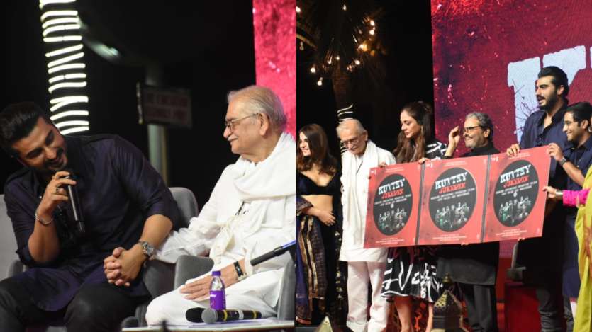 Kuttey album launch: Tabu, Arjun Kapoor, Radhika Madan join Gulzar, Vishal and Rekha Bharadwaj