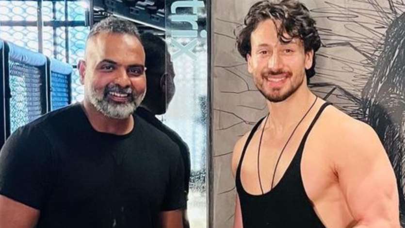Tiger Shroff shows off his insane physique in Instagram posts often. He trains with Rajendra Dhole