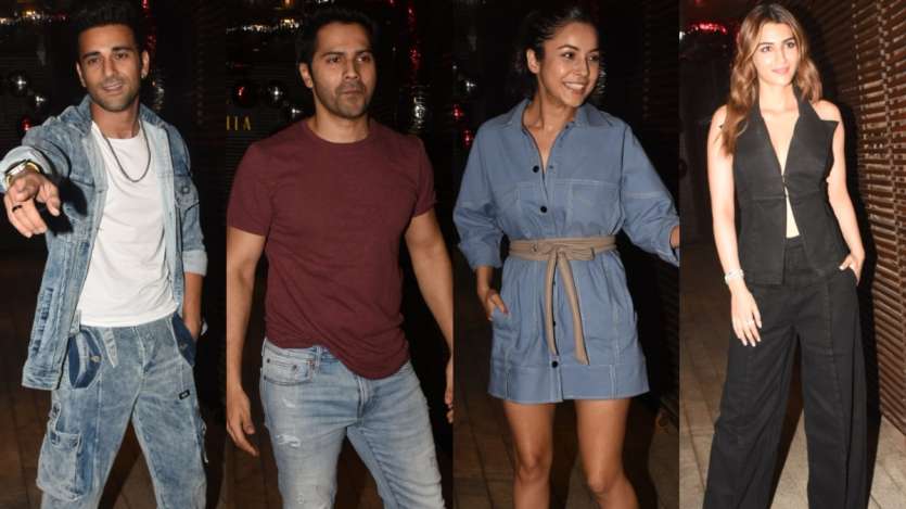 Kriti Sanon, Shehnaaz Gill, Sonakshi Sinha look fashionable at Varun Sharma’s birthday bash