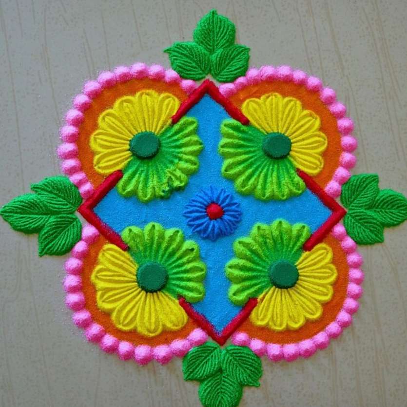 Holi 2023: Beautiful & easy rangoli designs to decorate your house on ...