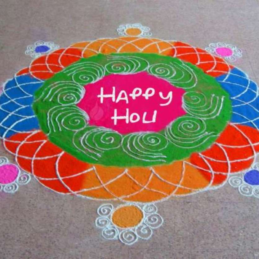 Holi 2023 Beautiful & easy rangoli designs to decorate your house on