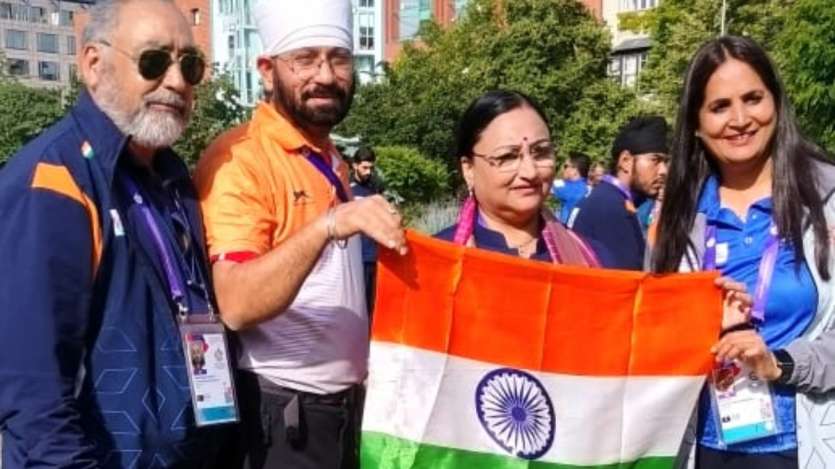 India won 45 medals in lawn tennis, cycling and athletics on the final day of the event.  India won six medals including 2 gold, 3 silver and 1 bronze medal in track and field.