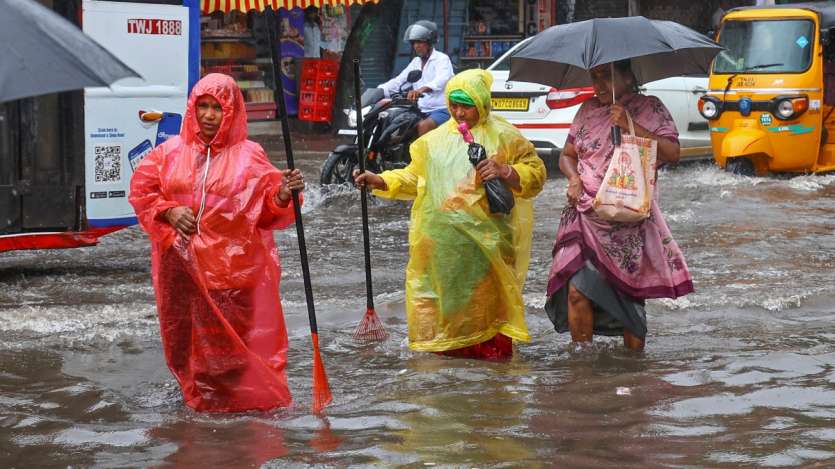 Cyclone Fengal Distrupts Normal Life In Tamil Nadu, Waterlogging ...