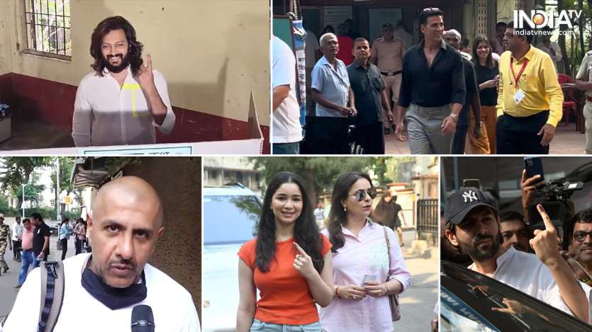 Kartik Aaryan to Suniel Shetty, Bollywood celebs cast vote in Maharashtra Assembly Elections 2024